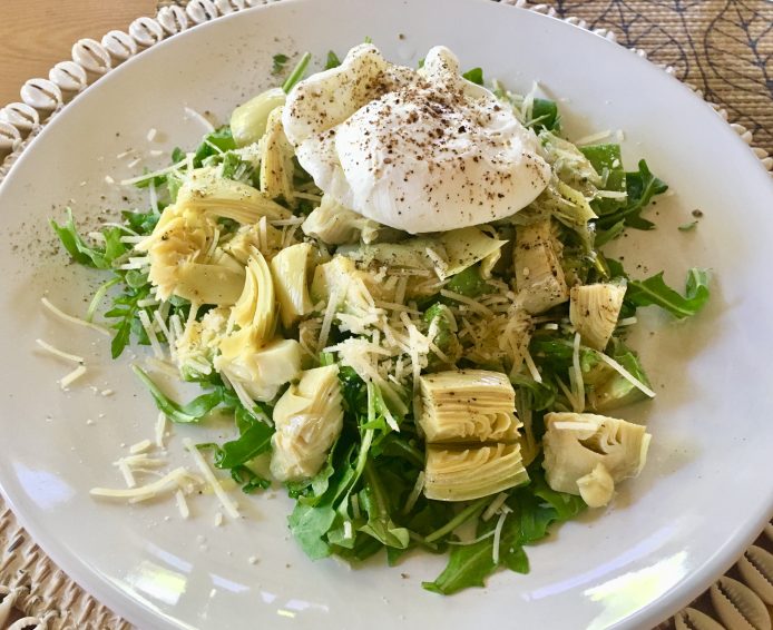 Arugula Breakfast Salad